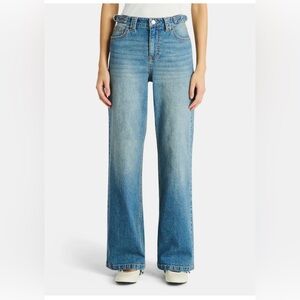 Light Blue Wide-Leg Women’s Jeans